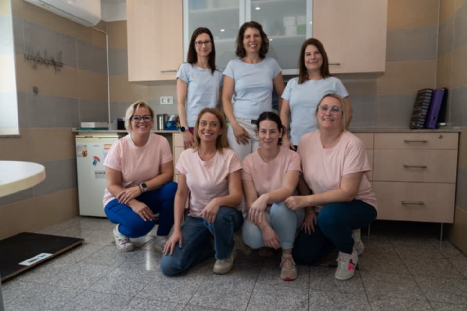 Lutra csapat - Állatorvosok és asszisztensek